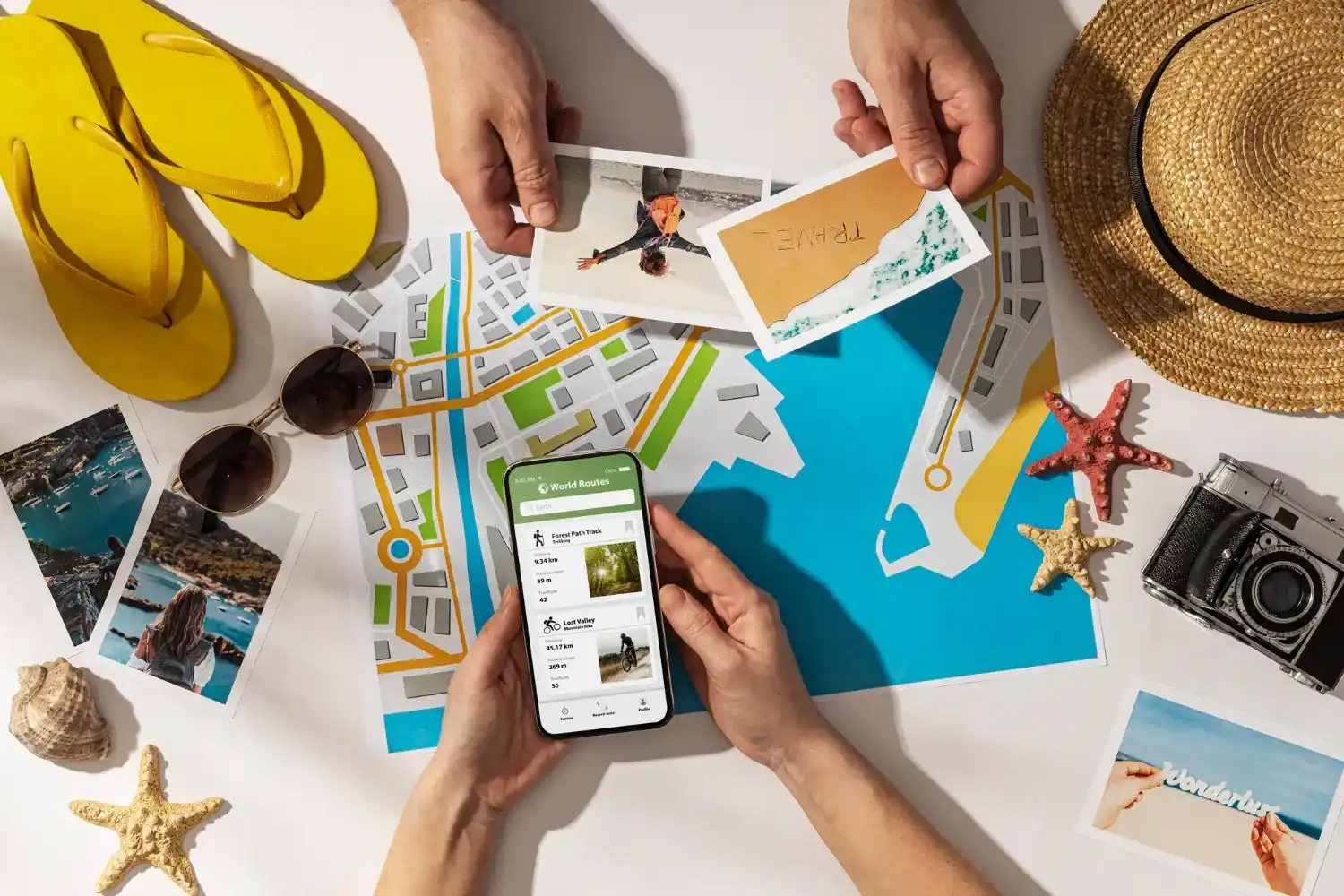 Social media marketing for travel agency
