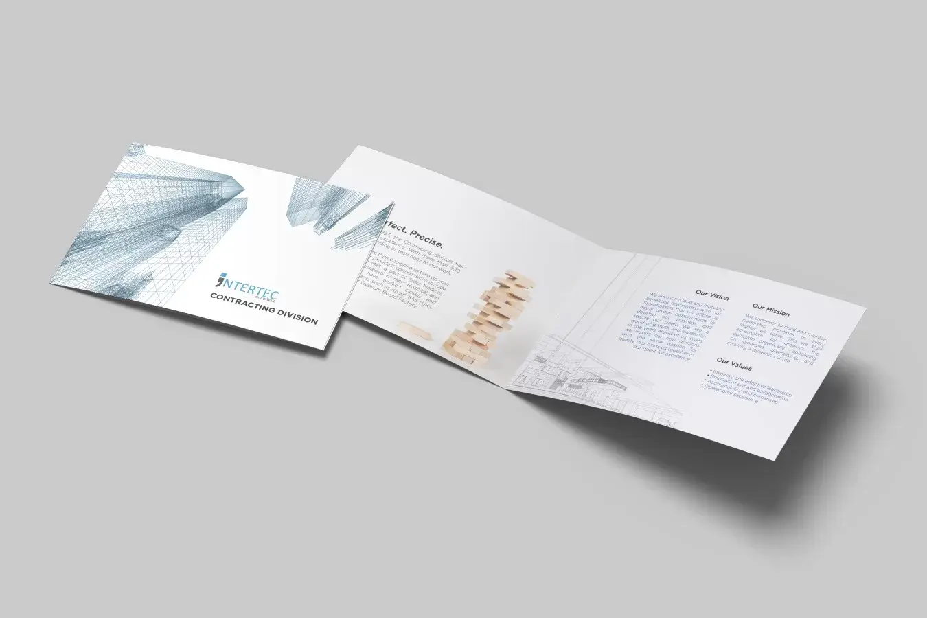 company profile design services intertec
