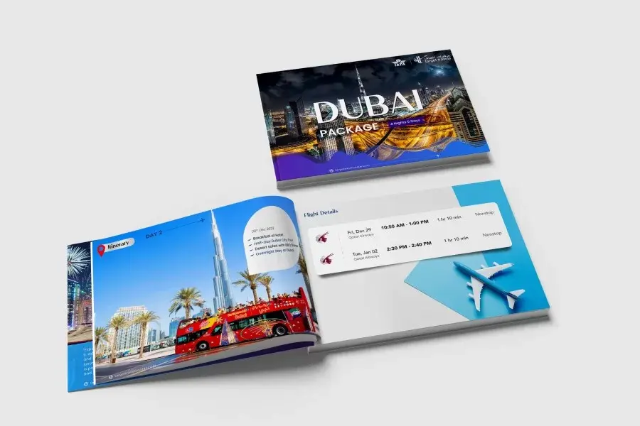 company profile design services target-brochure
