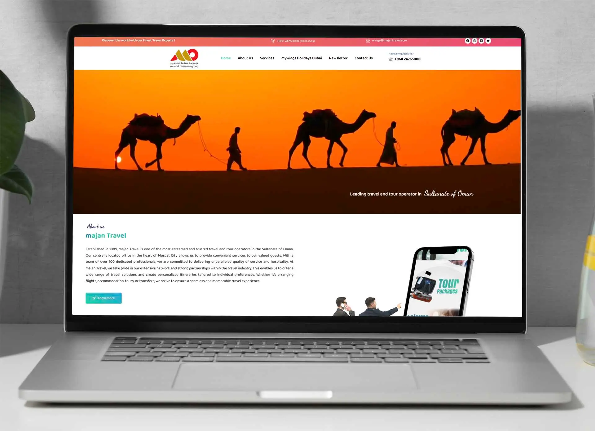 majantravel Best web development services