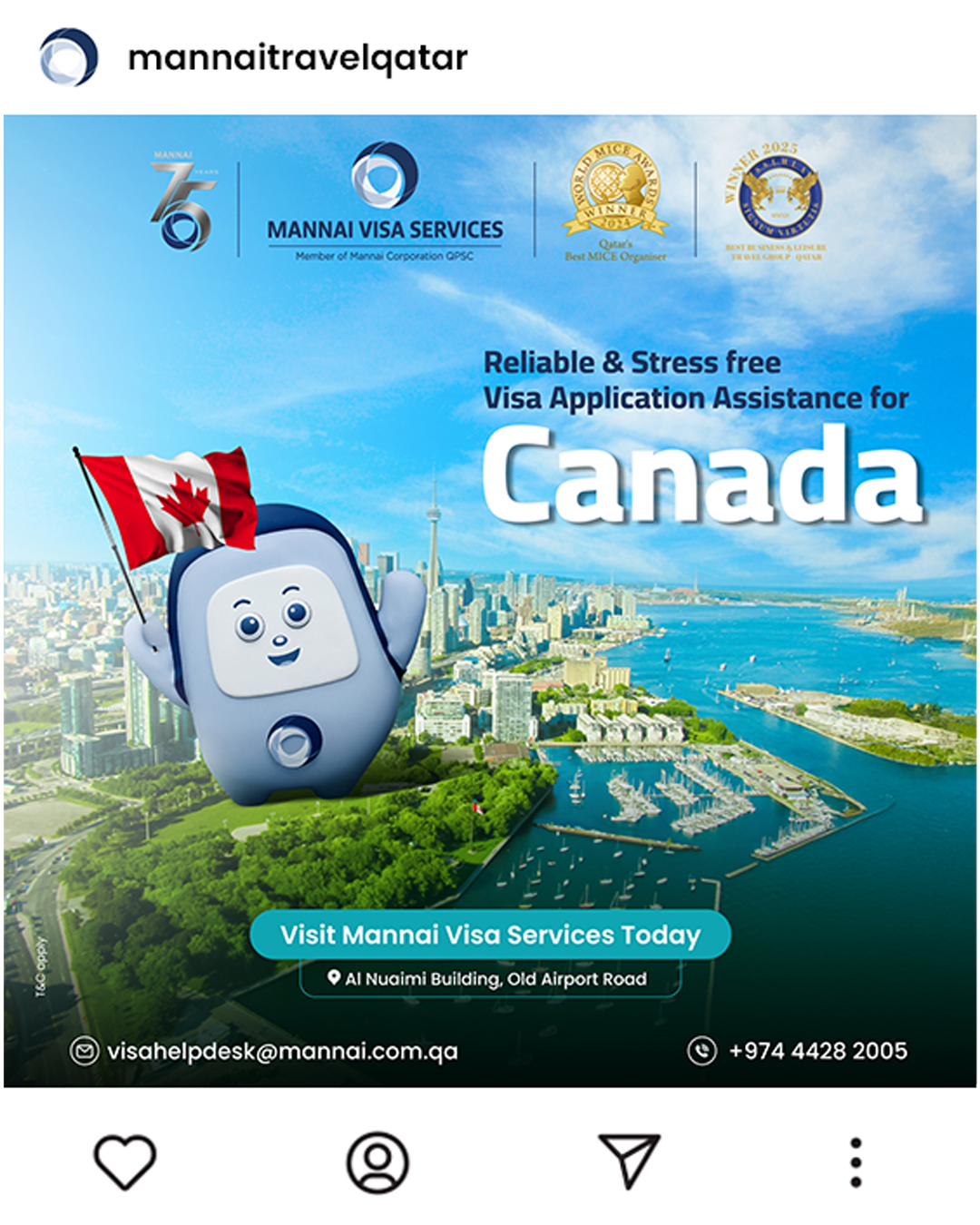 visa application assistence for canada